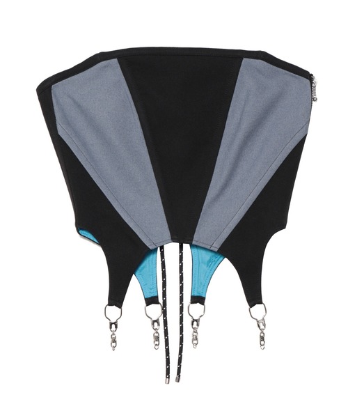 PAMEO POSE - pameopose InvertedTriangleCorset チューブトップ PAMEO POSE（パメオポーズ）の「Inverted Triangle Corset Black