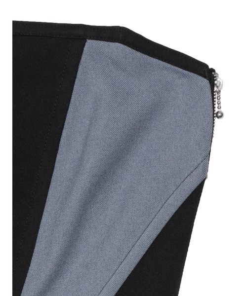 PAMEO POSE（パメオポーズ）の「Inverted Triangle Corset Black（チューブトップ・レディース・ブラック・FREE）」の12枚目の写真