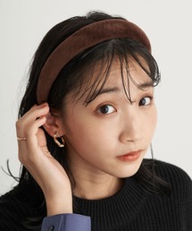 べロアボリュームカチューシャ *