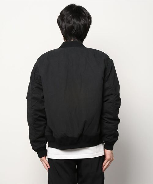 VANQUISH(ヴァンキッシュ)の「ヴィンテージスタイル MA-1 *(MA-1・メンズ・ブラック/カーキ・M/L)」の18枚目の写真