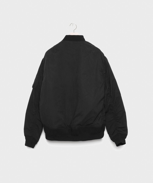 VANQUISH(ヴァンキッシュ)の「ヴィンテージスタイル MA-1 *(MA-1・メンズ・ブラック/カーキ・M/L)」の6枚目の写真