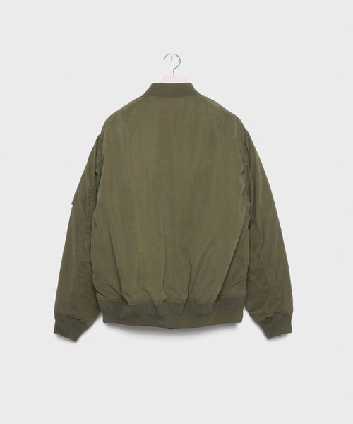 VANQUISH(ヴァンキッシュ)の「ヴィンテージスタイル MA-1 *(MA-1・メンズ・ブラック/カーキ・M/L)」の12枚目の写真