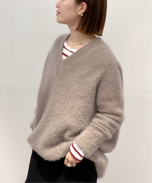 Spick & Span（スピックアンドスパン）の「【ATON】ファーカシミヤ V