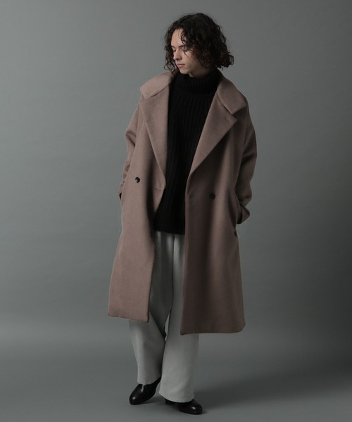 HARE(ハレ)の「アゼアミビッグタートルネックプルオーバー(HARE)(ニット/セーター・メンズ・ブラック/ベージュ/グレー/グリーン・SMALL/MEDIUM)」の5枚目の写真