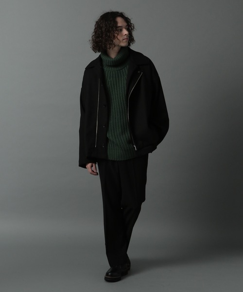 HARE（ハレ）の「アゼアミビッグタートルネックプルオーバー(HARE