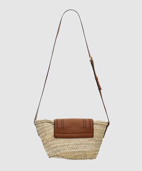 Chloe（クロエ）の「MARCIE / スモールバスケットバッグ MINI CROSS BODY BASKET（かごバッグ・レディース・ブラウン・FREE）」の2枚目の写真