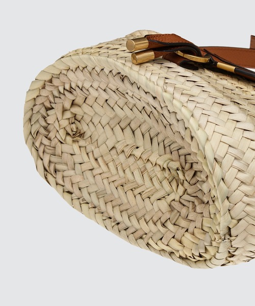 Chloe（クロエ）の「MARCIE / スモールバスケットバッグ MINI CROSS BODY BASKET（かごバッグ・レディース・ブラウン・FREE）」の4枚目の写真