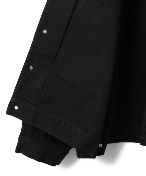 DANKE SCHON（ダンケシェーン）の「DankeSchon/ダンケシェーン/ダックカバーオールジャケット（カバーオール・メンズ・ホワイト/ブラック/カーキ・FREE）」の18枚目の写真