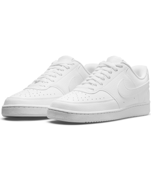 NIKE（ナイキ）の「ナイキ NIKE ナイキ コート ビジョン LO NN（スニーカー・レディース・ホワイト×ホワイト・25.0cm/24.5cm/23.5cm/23.0cm/24.0cm）」の9枚目の写真