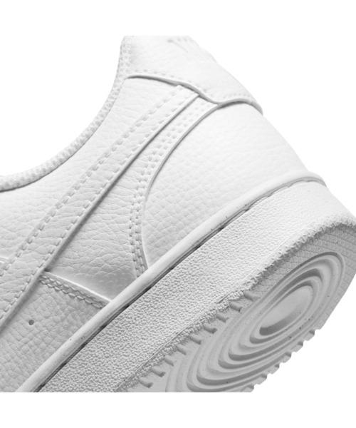 NIKE（ナイキ）の「ナイキ NIKE ナイキ コート ビジョン LO NN（スニーカー・レディース・ホワイト×ホワイト・25.0cm/24.5cm/23.5cm/23.0cm/24.0cm）」の4枚目の写真