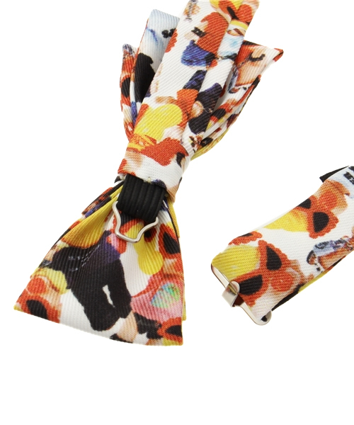 HYSTERIC MINI(ヒステリックミニ)の「HG MINI RocK'n DOLL 総柄 蝶タイ(蝶ネクタイ・キッズ・マルチ・FREE)」の3枚目の写真