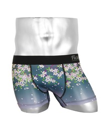 FICUS（フィークス）の「FICUS/フィークス ボクサーパンツ 下着 アンダーウェア 誕生花 ガーベラ ダリア 向日葵 百合 蓮 桜 アネモネ スイートピー バラ 椿 ポインセチア（ボクサーパンツ）」