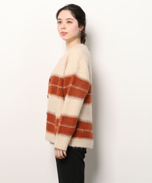 DENHAM（デンハム）の「DENHAM/デンハム/ORION KNIT CARDIGAN（カーディガン/ボレロ・レディース・オレンジ・FREE）」の2枚目の写真