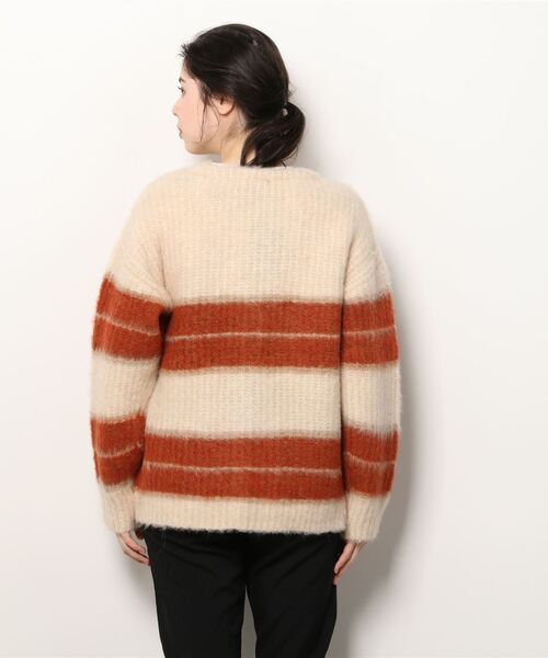 DENHAM（デンハム）の「DENHAM/デンハム/ORION KNIT CARDIGAN（カーディガン/ボレロ・レディース・オレンジ・FREE）」の3枚目の写真