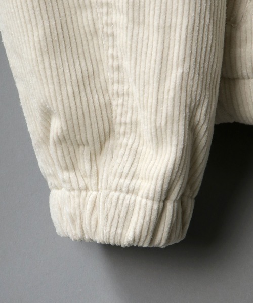 SITRY(シトリー)の「Corduroy Boa Jacket/コーデュロイ ボア ジャケット(ブルゾン・メンズ・ブラック/サックスブルー/グレイッシュベージュ/キナリ・M/L)」の14枚目の写真