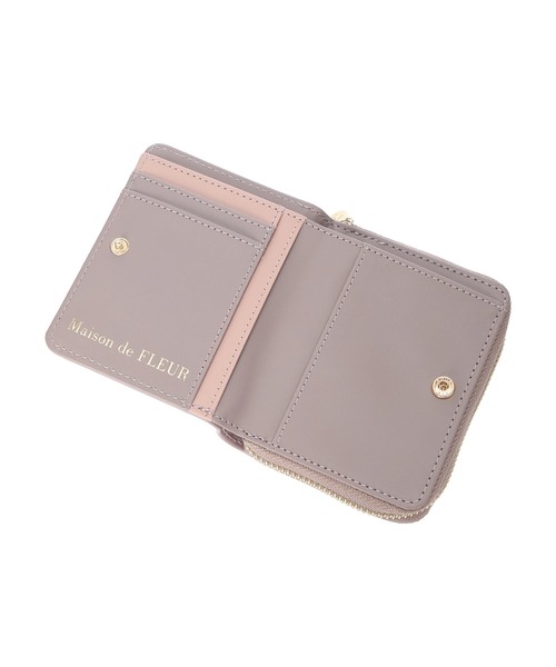 ☆Open Sale☆ LA FILLE des FLEURS 財布 カラーモノグラムウォレット/Maison de FLEUR（メゾン ド