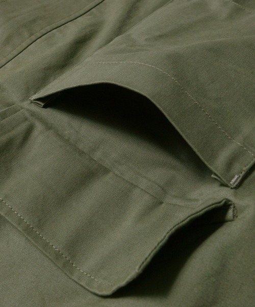 coca（coca）（コカ）の「ミリタリーショートアウター（ミリタリージャケット・レディース・カーキ・ONE SIZE/M/L）」の13枚目の写真