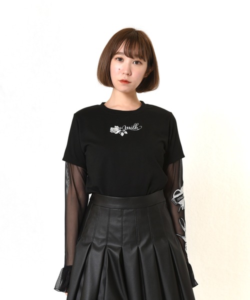 MILK（ミルク）の「Rosie Tee（Tシャツ/カットソー・レディース・A/B/C・FREE）」の3枚目の写真