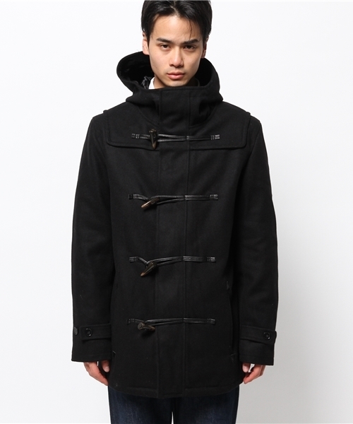 OUTLET(アウトレット)の「【Ciaopanic】メルトンダッフルコート(ダッフルコート・メンズ・ブラック/ネイビー・LARGE/MEDIUM)」の3枚目の写真