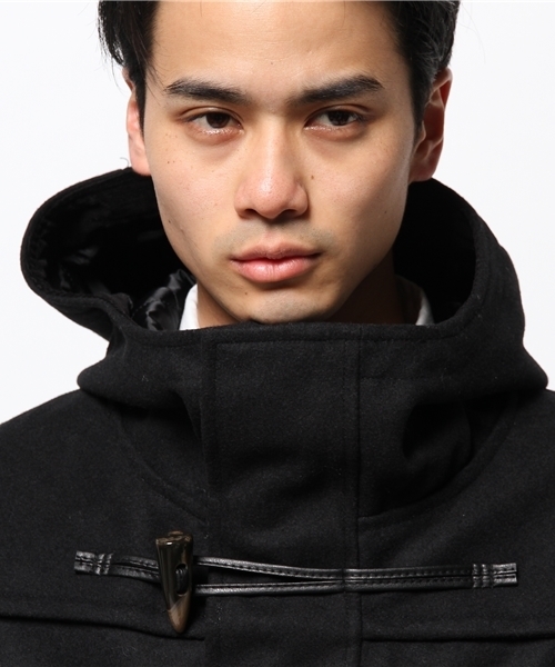 OUTLET(アウトレット)の「【Ciaopanic】メルトンダッフルコート(ダッフルコート・メンズ・ブラック/ネイビー・LARGE/MEDIUM)」の7枚目の写真