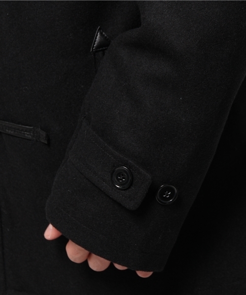 OUTLET(アウトレット)の「【Ciaopanic】メルトンダッフルコート(ダッフルコート・メンズ・ブラック/ネイビー・LARGE/MEDIUM)」の9枚目の写真