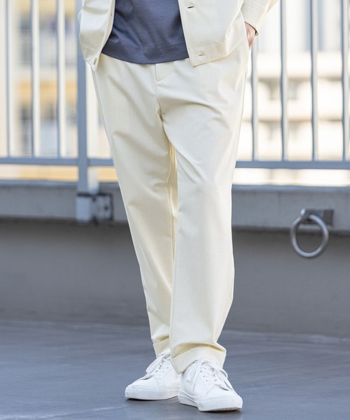 GLOBAL WORK（グローバルワーク）の「アーバンリラックステーパードパンツ/255763（その他パンツ・メンズ・アイボリー/ブラック/グレー系その他7/ベージュ系その他4・SMALL/MEDIUM/LARGE）」の7枚目の写真
