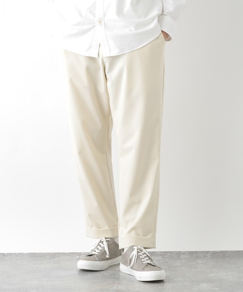 GLOBAL WORK（グローバルワーク）の「アーバンリラックステーパードパンツ/255763（その他パンツ・メンズ・アイボリー/ブラック/グレー系その他7/ベージュ系その他4・SMALL/MEDIUM/LARGE）」の19枚目の写真
