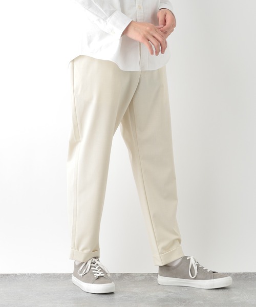GLOBAL WORK（グローバルワーク）の「アーバンリラックステーパードパンツ/255763（その他パンツ・メンズ・アイボリー/ブラック/グレー系その他7/ベージュ系その他4・SMALL/MEDIUM/LARGE）」の20枚目の写真