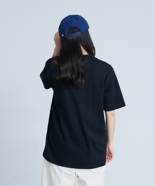 Dickies(ディッキーズ)の「【DICKIES/ディッキーズ】フロントロゴ ナイロン平ツバベースボールキャップ(キャップ・メンズ・パープル/ブルー/ブラック・FREE)」の13枚目の写真