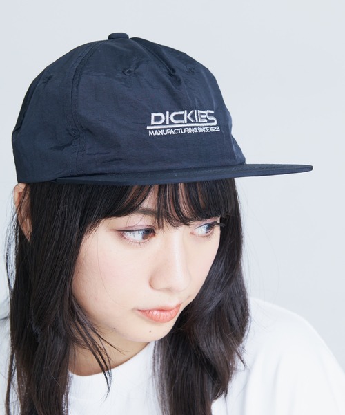 Dickies(ディッキーズ)の「【DICKIES/ディッキーズ】フロントロゴ ナイロン平ツバベースボールキャップ(キャップ・メンズ・パープル/ブルー/ブラック・FREE)」の5枚目の写真