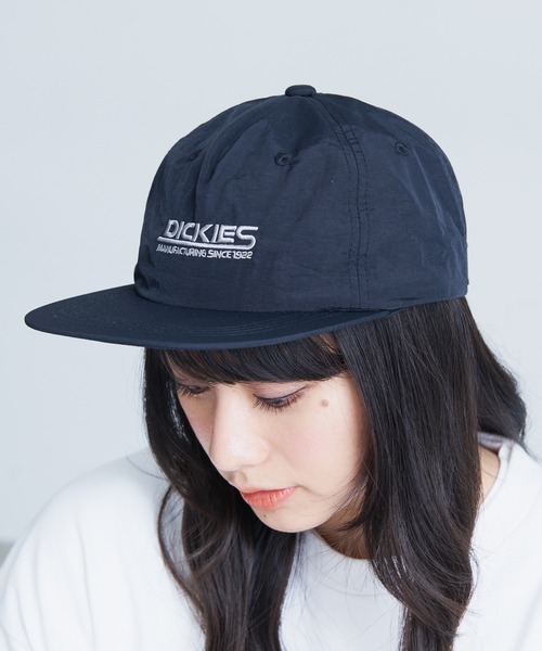 Dickies(ディッキーズ)の「【DICKIES/ディッキーズ】フロントロゴ ナイロン平ツバベースボールキャップ(キャップ・メンズ・パープル/ブルー/ブラック・FREE)」の6枚目の写真