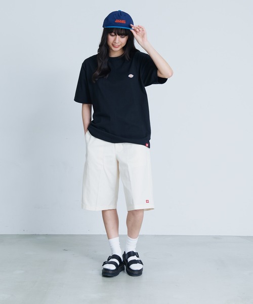 Dickies(ディッキーズ)の「【DICKIES/ディッキーズ】フロントロゴ ナイロン平ツバベースボールキャップ(キャップ・メンズ・パープル/ブルー/ブラック・FREE)」の7枚目の写真