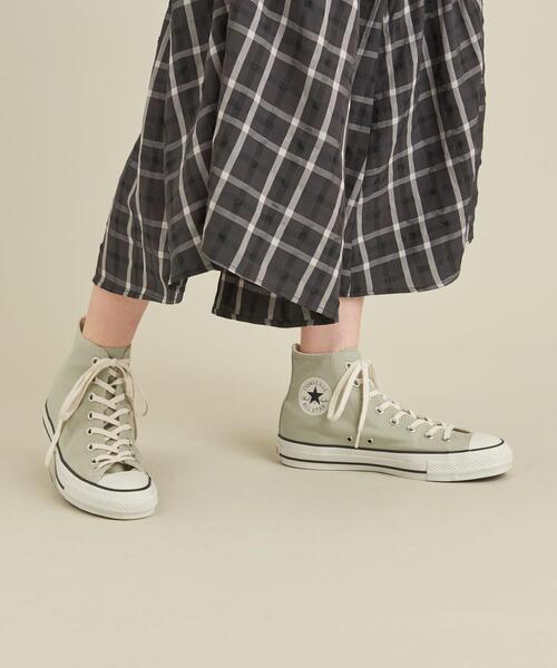 CONVERSE(コンバース)の「<CONVERSE(コンバース)>ALL STAR NOKORIZOME HI/スニーカー ∴(スニーカー・レディース・パープル/ライム・23cm/23.5cm/24cm/24.5cm/25cm)」の5枚目の写真