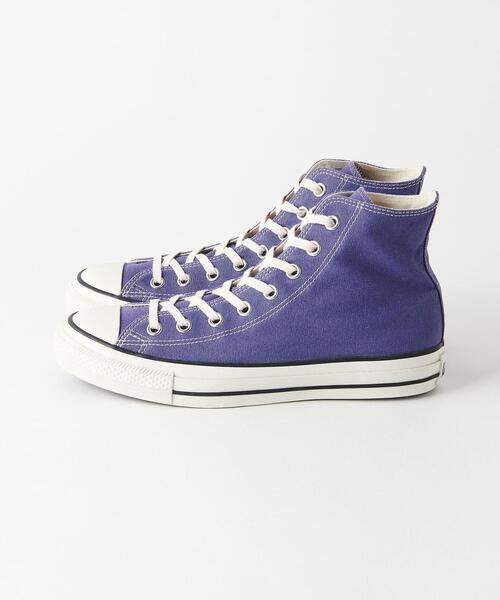CONVERSE(コンバース)の「<CONVERSE(コンバース)>ALL STAR NOKORIZOME HI/スニーカー ∴(スニーカー・レディース・パープル/ライム・23cm/23.5cm/24cm/24.5cm/25cm)」の13枚目の写真
