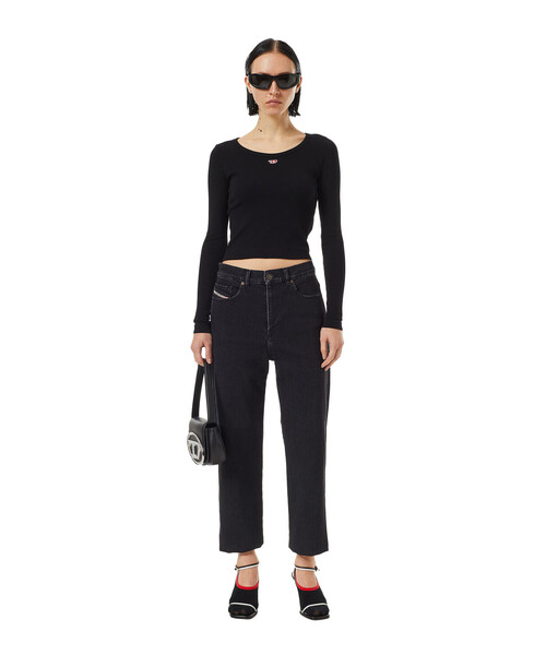 DIESEL（ディーゼル）の「DIESEL SS22 レディース デニム ボーイフレンド ブラックデニム（デニムパンツ・レディース・ブラック・25inch/23inch/27inch/29inch）」の5枚目の写真