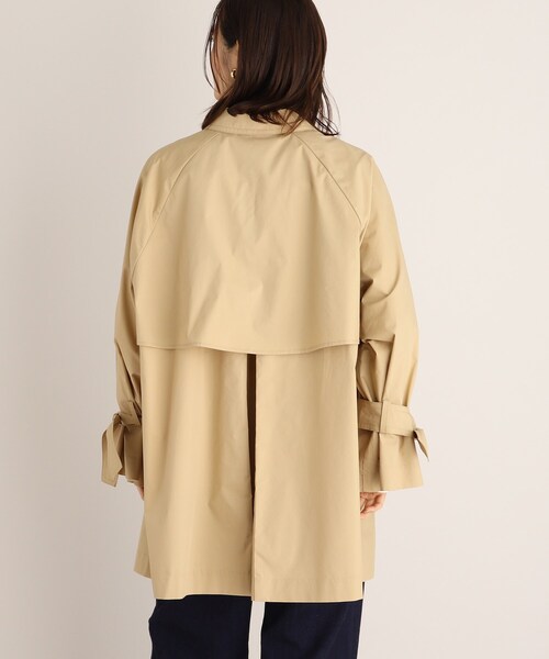 THE SHOP TK (ザ ショップ ティーケー )の「◆【福田麻琴さんコラボ】/【袖3way】ミディ丈トレンチコート(トレンチコート・レディース・ベージュ/カーキ/ブラック・12/11/13/14)」の12枚目の写真
