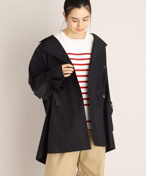 THE SHOP TK (ザ ショップ ティーケー )の「◆【福田麻琴さんコラボ】/【袖3way】ミディ丈トレンチコート(トレンチコート・レディース・ベージュ/カーキ/ブラック・12/11/13/14)」の21枚目の写真