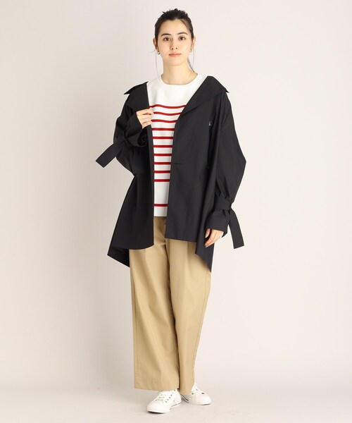 THE SHOP TK (ザ ショップ ティーケー )の「◆【福田麻琴さんコラボ】/【袖3way】ミディ丈トレンチコート(トレンチコート・レディース・ベージュ/カーキ/ブラック・12/11/13/14)」の22枚目の写真