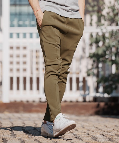 CAMBIO(カンビオ)の「mp9839-Cardboard Knit Sarrouel Easy Pants パンツ(CAM22SS-028)(その他パンツ・メンズ・ネイビー/ブラック/カーキ・M/L/S)」の1枚目の写真
