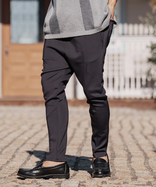 CAMBIO(カンビオ)の「mp9839-Cardboard Knit Sarrouel Easy Pants パンツ(CAM22SS-028)(その他パンツ・メンズ・ネイビー/ブラック/カーキ・M/L/S)」の12枚目の写真