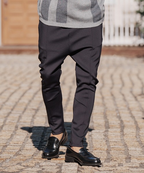 CAMBIO(カンビオ)の「mp9839-Cardboard Knit Sarrouel Easy Pants パンツ(CAM22SS-028)(その他パンツ・メンズ・ネイビー/ブラック/カーキ・M/L/S)」の13枚目の写真
