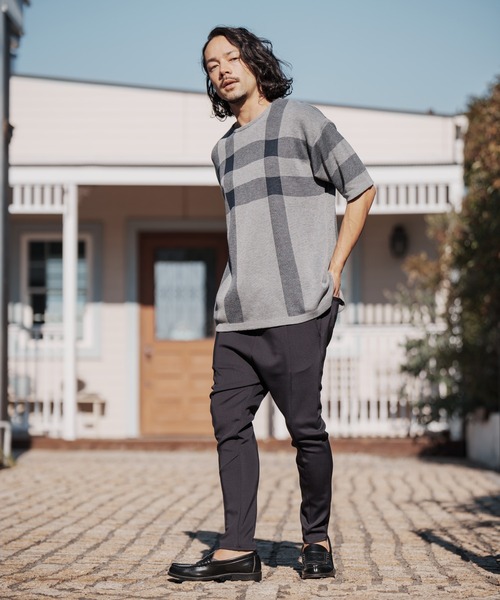 パンツ GRAPHIC PRINT PANEL EASY PANTS .09 GG STAR WIDE-LEG PANTS – Grip Gum
