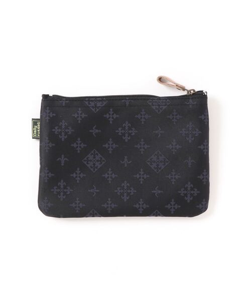 Daily russet（デイリー ラシット）の「【ナイロンジャガード】フラットポーチ(S)（ポーチ・レディース・ピンク/ブラック/グレー/ブルー/グリーン/ネイビー/ベージュ/ピンク系その他/ブルー系その他/グリーン系その他/イエロー/レッド/ダークブルー/グリーン系その他2/マスタード/ホワイト系その他・FREE）」の18枚目の写真