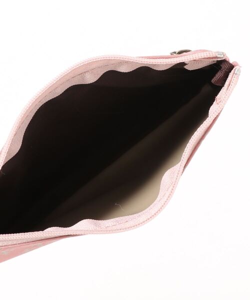 Daily russet（デイリー ラシット）の「【ナイロンジャガード】フラットポーチ(S)（ポーチ・レディース・ピンク/ブラック/グレー/ブルー/グリーン/ネイビー/ベージュ/ピンク系その他/ブルー系その他/グリーン系その他/イエロー/レッド/ダークブルー/グリーン系その他2/マスタード/ホワイト系その他・FREE）」の21枚目の写真