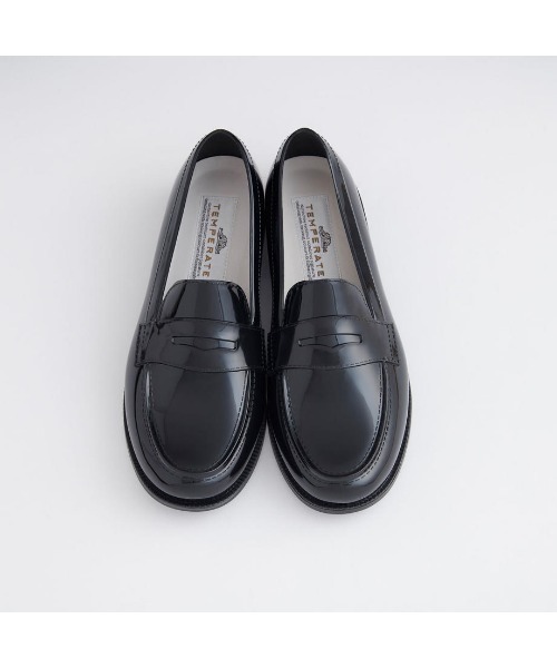 TEMPERATE（テンパレイト）の「LLOYD （TEMPERATE/テンパレイト） コインローファー レイン（ローファー・レディース・ブラック/ベージュ/グレー/チョコ/グリーン・40/38/39/36/37/41）」の9枚目の写真