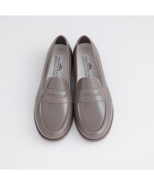 TEMPERATE（テンパレイト）の「LLOYD （TEMPERATE/テンパレイト） コインローファー レイン（ローファー・レディース・ブラック/ベージュ/グレー/チョコ/グリーン・40/38/39/36/37/41）」の11枚目の写真