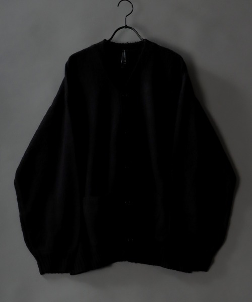 SITRY（シトリー）の「Big silhouette Color Knit Cardigan/ビッグシルエット カラーニット カーディガン/カーデ（カーディガン/ボレロ・メンズ・イエロー/グリーン/レッド/ブルー/オレンジ/ブラック・XL/L/M）」の7枚目の写真