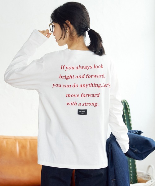 coca(coca)(コカ)の「アソートプリントロンTEE(Tシャツ/カットソー・レディース・A/B/C・M/L)」の2枚目の写真