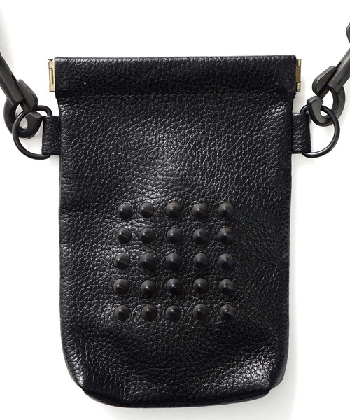 SHAREEF（シャリーフ）の「SHOULDER BAG（ショルダーバッグ・メンズ・ブラック/ターコイズブルー/シルバー・FREE）」の4枚目の写真