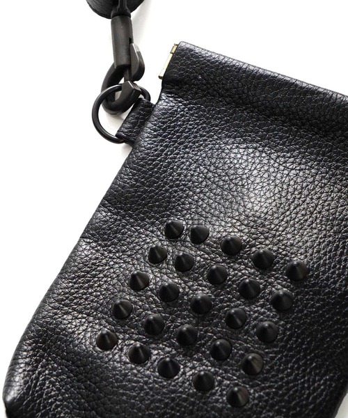 SHAREEF（シャリーフ）の「SHOULDER BAG（ショルダーバッグ・メンズ・ブラック/ターコイズブルー/シルバー・FREE）」の5枚目の写真